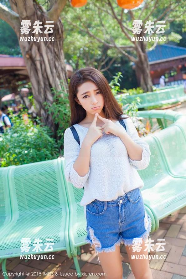 IMiss爱蜜社 - 黄乐然的甜心，在高清里呼之欲出。