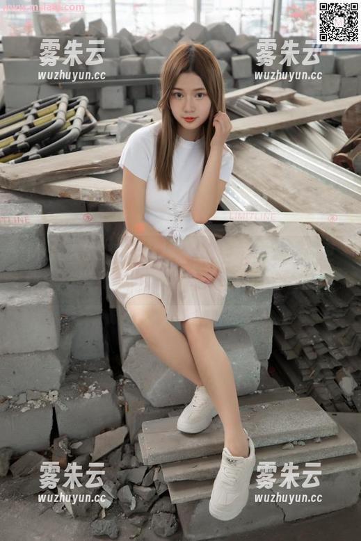 MSLASS梦丝女神 - 小朱茵黑白系列更新：一半光明一半黑暗，这样的你真可爱