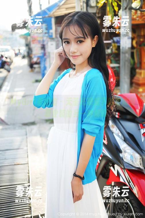 MyGirl美媛馆-胡润曦 MyGirl美媛馆 - 无圣光照耀下的胡润曦,职业装的另一种解读